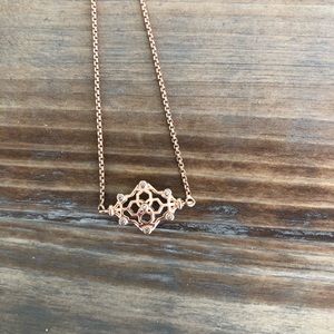 Kendra Scott Rose Gold Necklace
